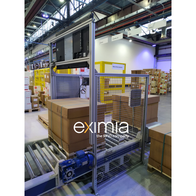 Eximia - RFID Reading Tunnel for Roller Conveyors